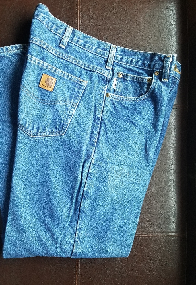 Carhartt Flannel-Lined Jeans 34W x 30L